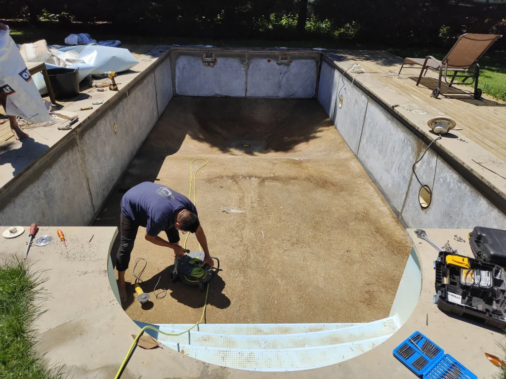 cambio de piscina de fibra por piscina de obra cataluña cambio de piscina de fibra por piscina de obra cataluña