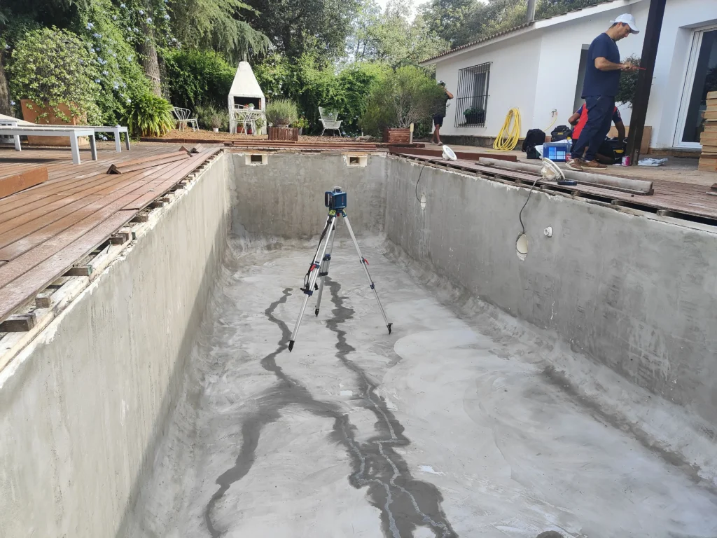 rehabilitacion de piscina con gresite rehabilitacion de piscina con gresite