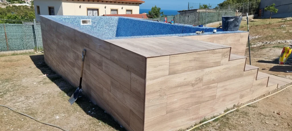 diseño de piscinas pequeñas en Cataluña